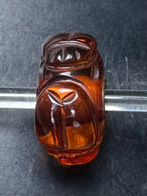 Load image into Gallery viewer, 3-12 Carved Amber Ladybug Rod 23
