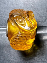 Load image into Gallery viewer, 3-12 Carved Amber Snake Rod 18
