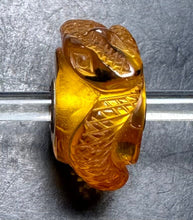 Load image into Gallery viewer, 3-12 Carved Amber Snake Rod 7
