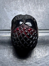Load image into Gallery viewer, 3-14 Carved Amber Dark Hedgehog Rod 8
