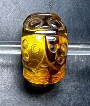 Load image into Gallery viewer, 3-14 Carved Amber Ladybug Rod 18
