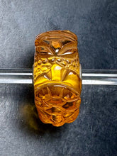 Load image into Gallery viewer, 3-14 Carved Amber Turtles Rod 15
