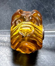 Load image into Gallery viewer, 4-12 Carved Amber Dog Rod 13
