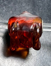 Load image into Gallery viewer, 4-12 Carved Amber Elephant Rod 16
