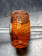 Load image into Gallery viewer, 4-12 Carved Amber Fish Rod 12
