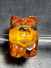 Load image into Gallery viewer, 4-12 Carved Amber Pig Rod 4
