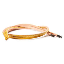 Load image into Gallery viewer, Leather Bracelet Yellow/Light Pink
