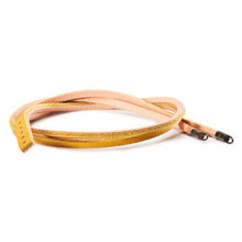 Load image into Gallery viewer, Leather Bracelet Yellow/Light Pink