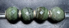 Load image into Gallery viewer, 1-19 Round Green Calcite Facet Rod 2
