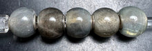 Load image into Gallery viewer, 1-9 Trollbeads Round Labradorite Rod 2

