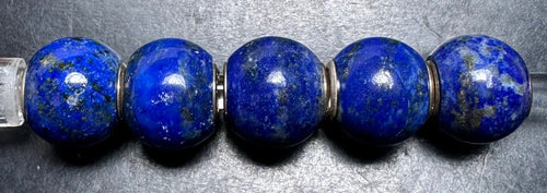 1-9 Trollbeads Round Lapis Lazuli