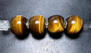 10-3 Jumbo Round Yellow Tiger Eye Rod 1