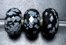 Load image into Gallery viewer, 12-13 Trollbeads Snowflake Obsidian
