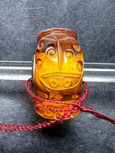 Load image into Gallery viewer, 12-18 Carved Amber Ladybugs Rod 2
