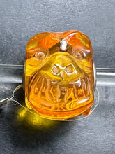 Load image into Gallery viewer, 12-19 Carved Amber Chimp Rod 8
