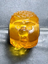 Load image into Gallery viewer, 12-19 Carved Amber Porcupine Rod 5
