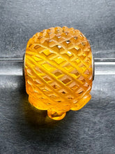 Load image into Gallery viewer, 12-19 Carved Amber Porcupine Rod 5
