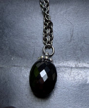 Load image into Gallery viewer, 7-28 Trollbeads Black Onyx 100CM Fantasy Necklace
