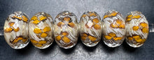 Load image into Gallery viewer, 2-15 Trollbeads Blossom Orange Rod 2
