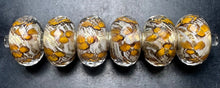 Load image into Gallery viewer, 2-15 Trollbeads Blossom Orange Rod 3
