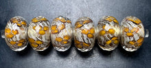 Load image into Gallery viewer, 2-15 Trollbeads Blossom Orange Rod 3
