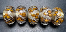 Load image into Gallery viewer, 2-15 Trollbeads Blossom Orange Rod 6
