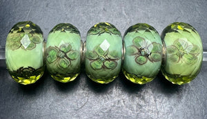 2-15 Trollbeads Green in Bloom Rod 1