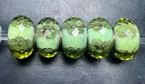 2-15 Trollbeads Green in Bloom Rod 1