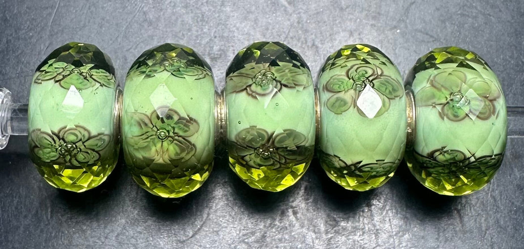 2-15 Trollbeads Green in Bloom Rod 2