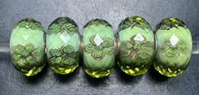 Load image into Gallery viewer, 2-15 Trollbeads Green in Bloom Rod 3

