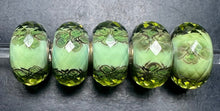 Load image into Gallery viewer, 2-15 Trollbeads Green in Bloom Rod 3

