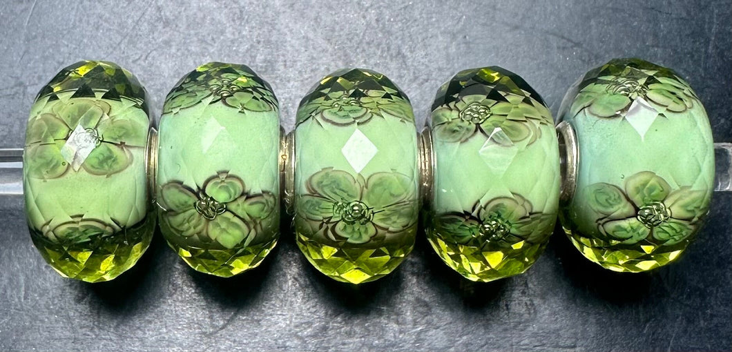 2-15 Trollbeads Green in Bloom Rod 5