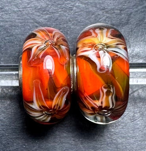 3-12 Trollbeads Flowers of Passion