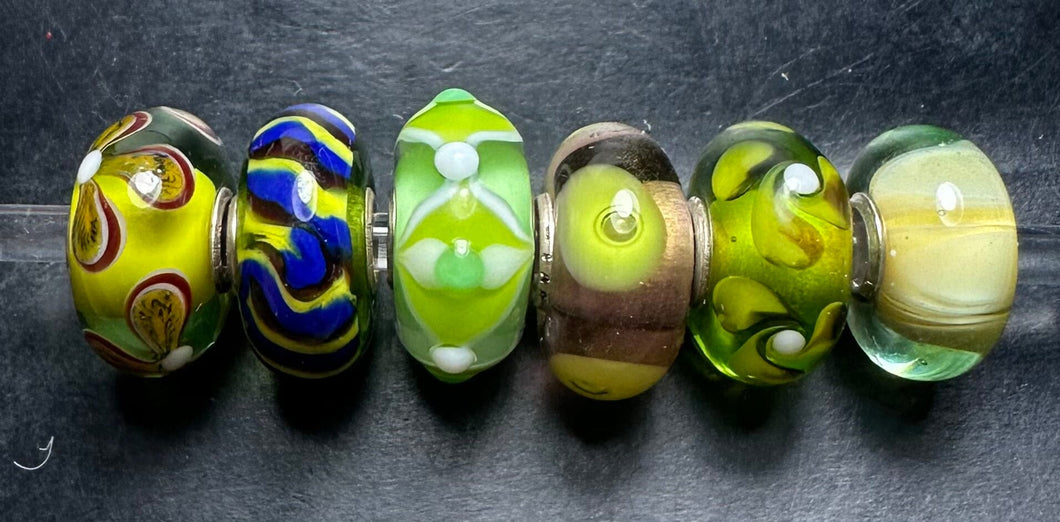 3-6 Trollbeads Unique Beads Rod 12