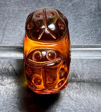 Load image into Gallery viewer, 4-12 Carved Amber Ladybugs Rod 8
