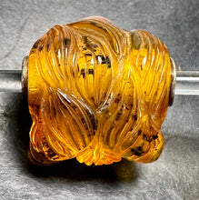 Load image into Gallery viewer, 4-12 Carved Amber Rod 15
