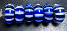 Load image into Gallery viewer, 4-17 Trollbeads Blue Stripes Rod 1
