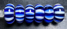 Load image into Gallery viewer, 4-17 Trollbeads Blue Stripes Rod 1
