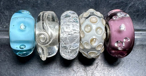 5-15 Trollbeads Uniques/Diamond Beads