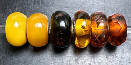5-16 Trollbeads Amber Rod 2