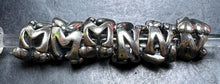 Load image into Gallery viewer, 5-19 Trollbeads Retired Letters Rod 6
