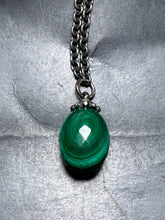 Load image into Gallery viewer, 5-20 Trollbeads Malachite 70CM Fantasy Necklace
