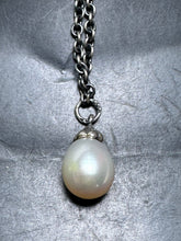 Load image into Gallery viewer, 5-22 Trollbeads White Pearl 100CM Fantasy Necklace
