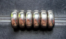 Load image into Gallery viewer, 6-10 Trollbeads Silver Spacers
