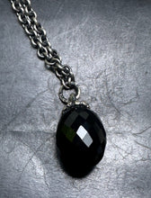 Load image into Gallery viewer, 6-4 Trollbeads Black Onyx 80CM Fantasy Necklace
