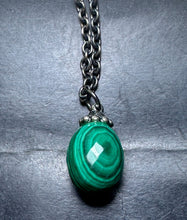 Load image into Gallery viewer, 6-4 Trollbeads Malachite 90CM Fantasy Necklace
