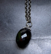 Load image into Gallery viewer, 7-28 Trollbeads Black Onyx 100CM Fantasy Necklace
