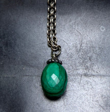 Load image into Gallery viewer, 7-28 Trollbeads Malachite 110CM Fantasy Necklace
