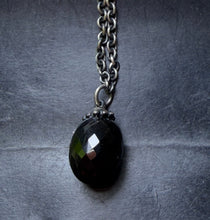 Load image into Gallery viewer, 7-9 Trollbeads Black Onyx 90CM Fantasy Necklace
