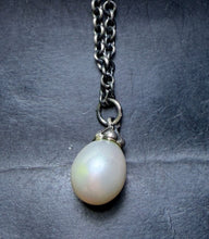 Load image into Gallery viewer, 7-9 Trollbeads White Pearl 110CM Fantasy Necklace
